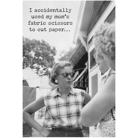 Scissors Greeting Card - Paper