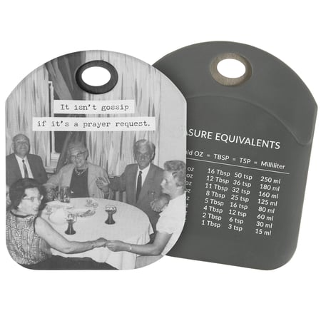 It Isn't Gossip Bowl Scraper - Silicone, Stainless Steel