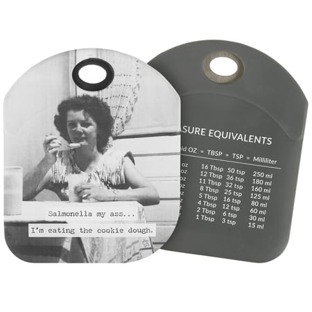 Cookie Dough Bowl Scraper - Silicone, Stainless Steel