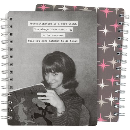 Nothing To Do Today Spiral Notebook - Paper, Metal