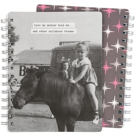 Other Childhood Trauma Spiral Notebook - Paper, Metal