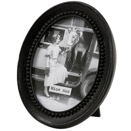 Nice Ass Framed Art - Wood, Paper