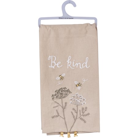 Kitchen Towel - Be Kind - 20" x 26" - Cotton, Linen