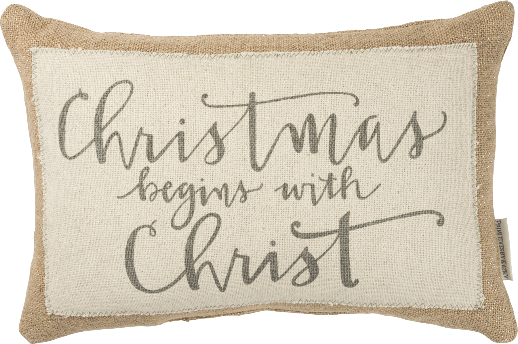 Christmas Begins Pillow Primitives By Kathy