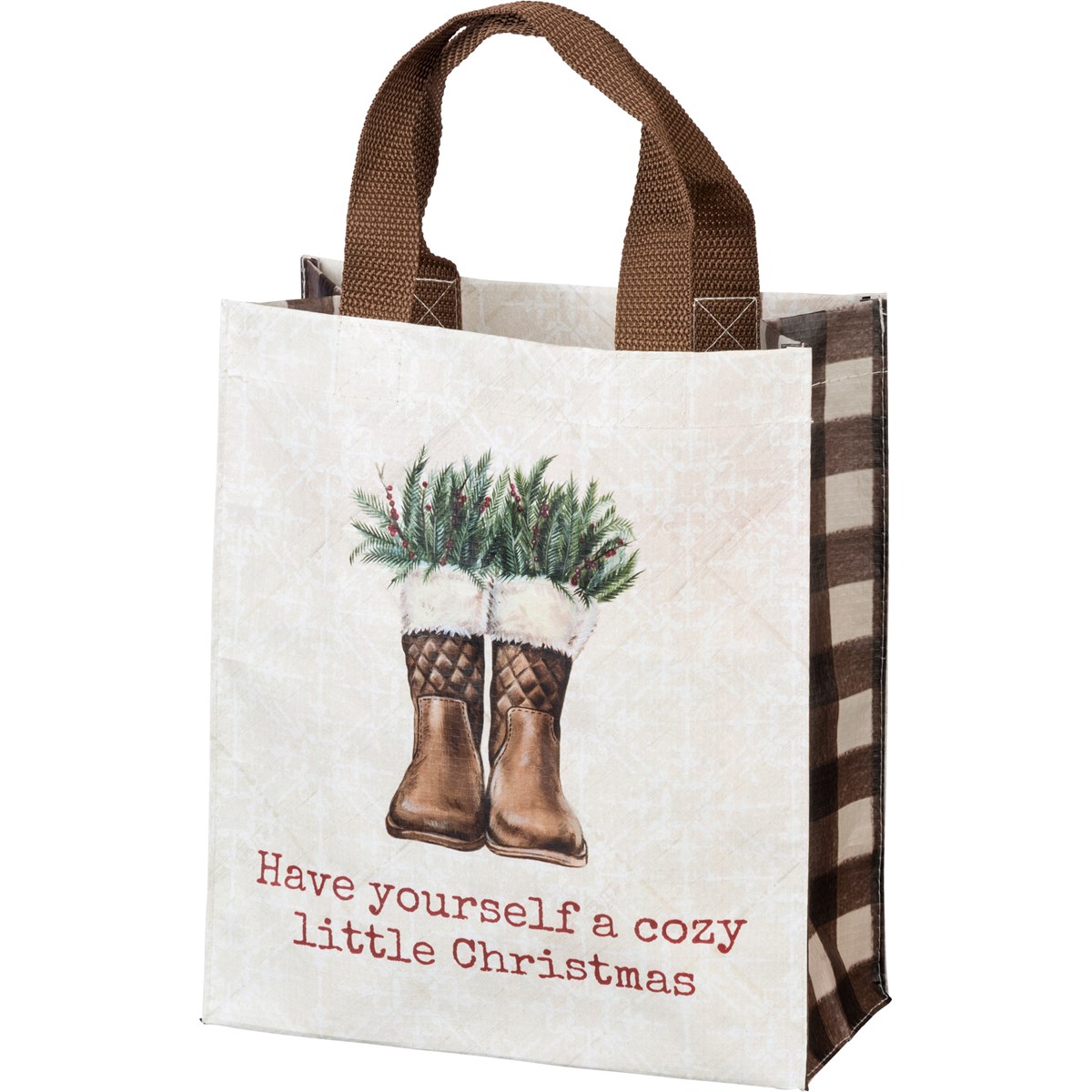 Warmest Holiday Wishes Daily Tote - Post-Consumer Material, Nylon