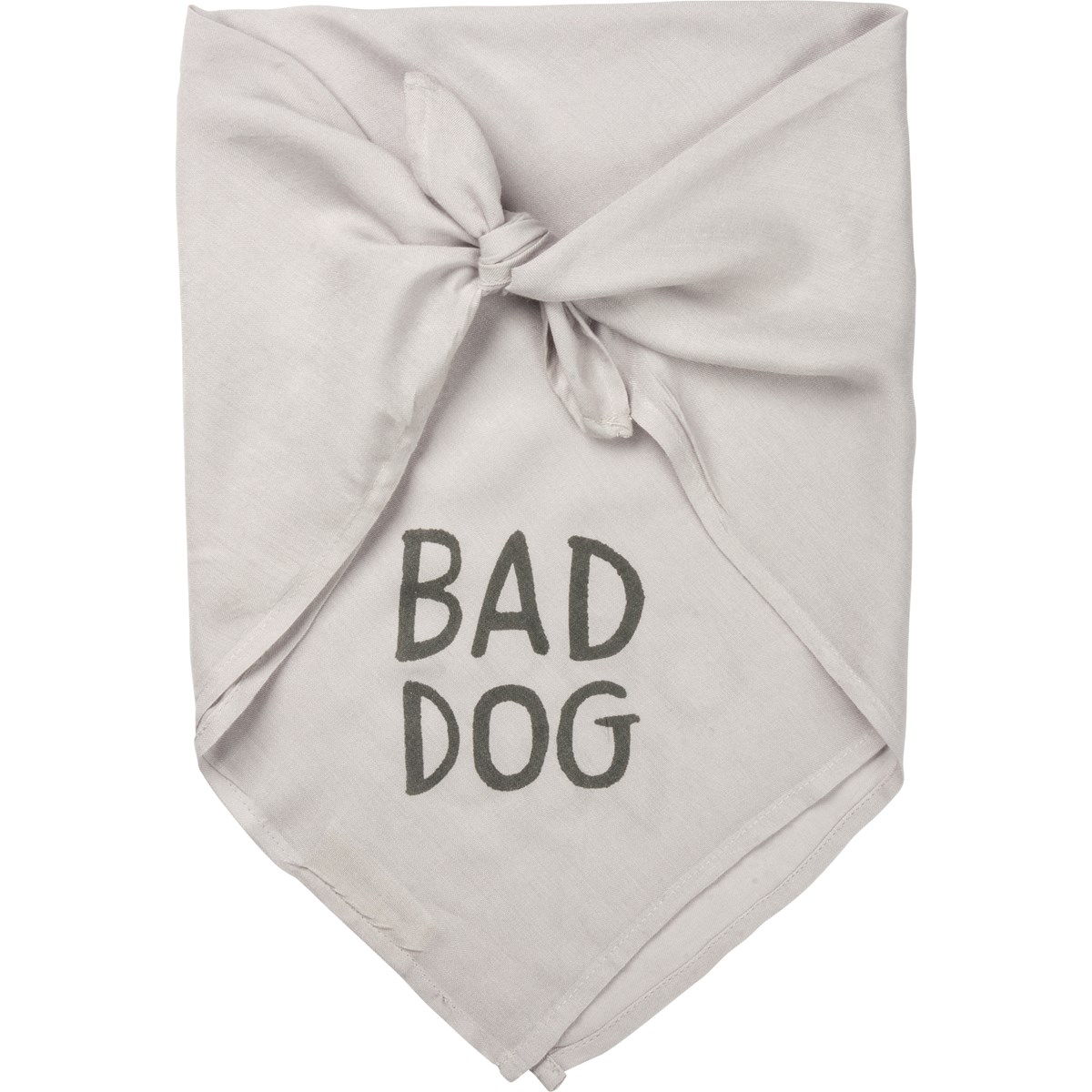 Good Dog Bad Dog Large Pet Bandana - Rayon