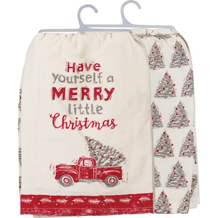 Have A Merry Little Christmas Kitchen Towel Set - Cotton