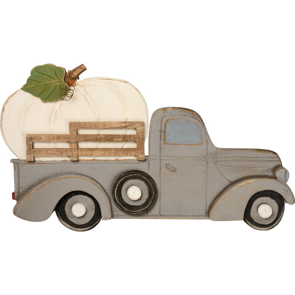 Gray Truck Wall Decor - Wood, Wire