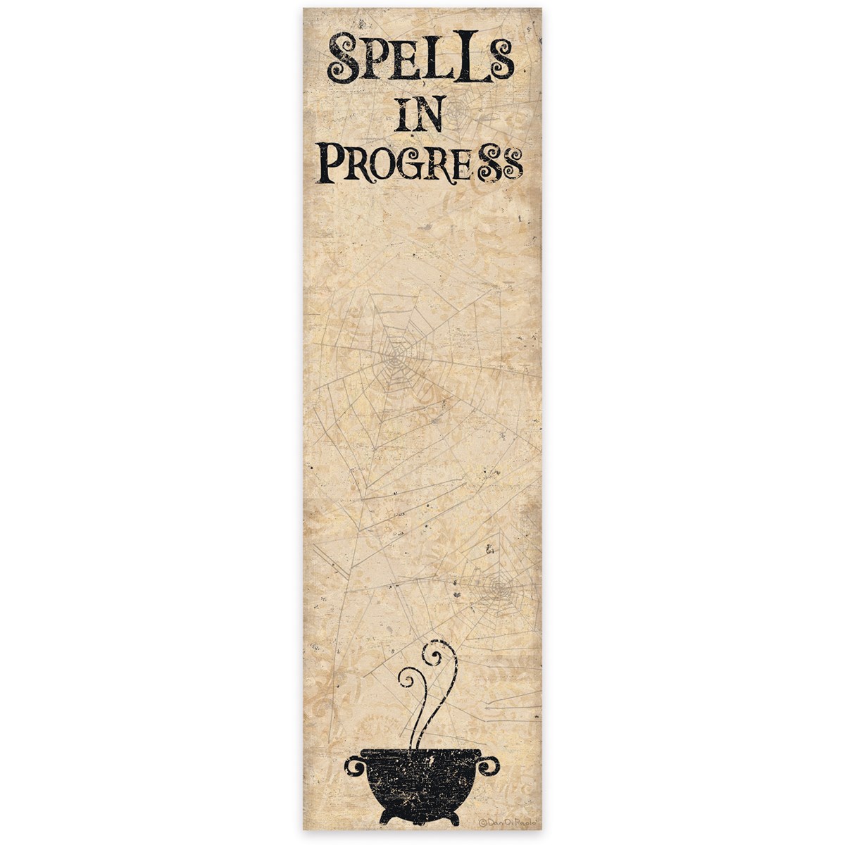 Spells In Progress Cauldron List Pad - Paper, Magnet