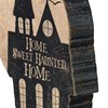 Sweet Haunted Home Chunky Sitter - Wood, Paper, Glitter