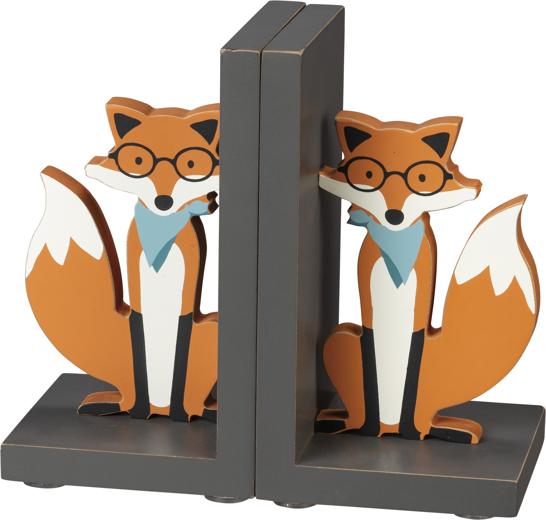 Bookends Fox Whimsical Collection Primitives By Kathy