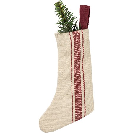 Striped Small Stocking - Cotton, Polyester