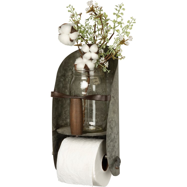 Farmhouse Bucket Toilet Paper Holder