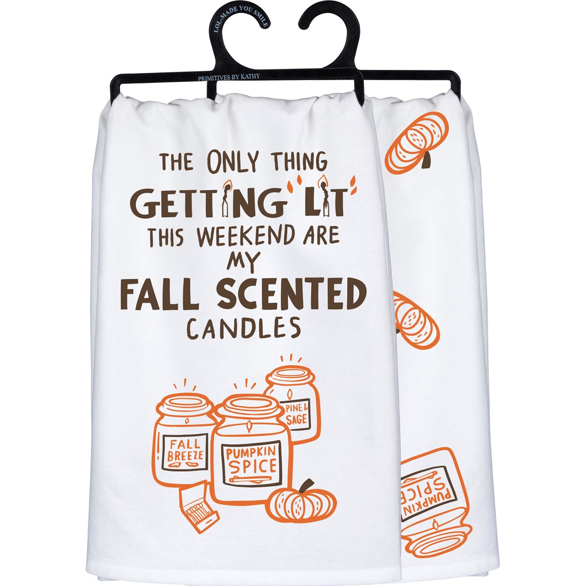 My Fall Scented Candles Kitchen Towel - Cotton