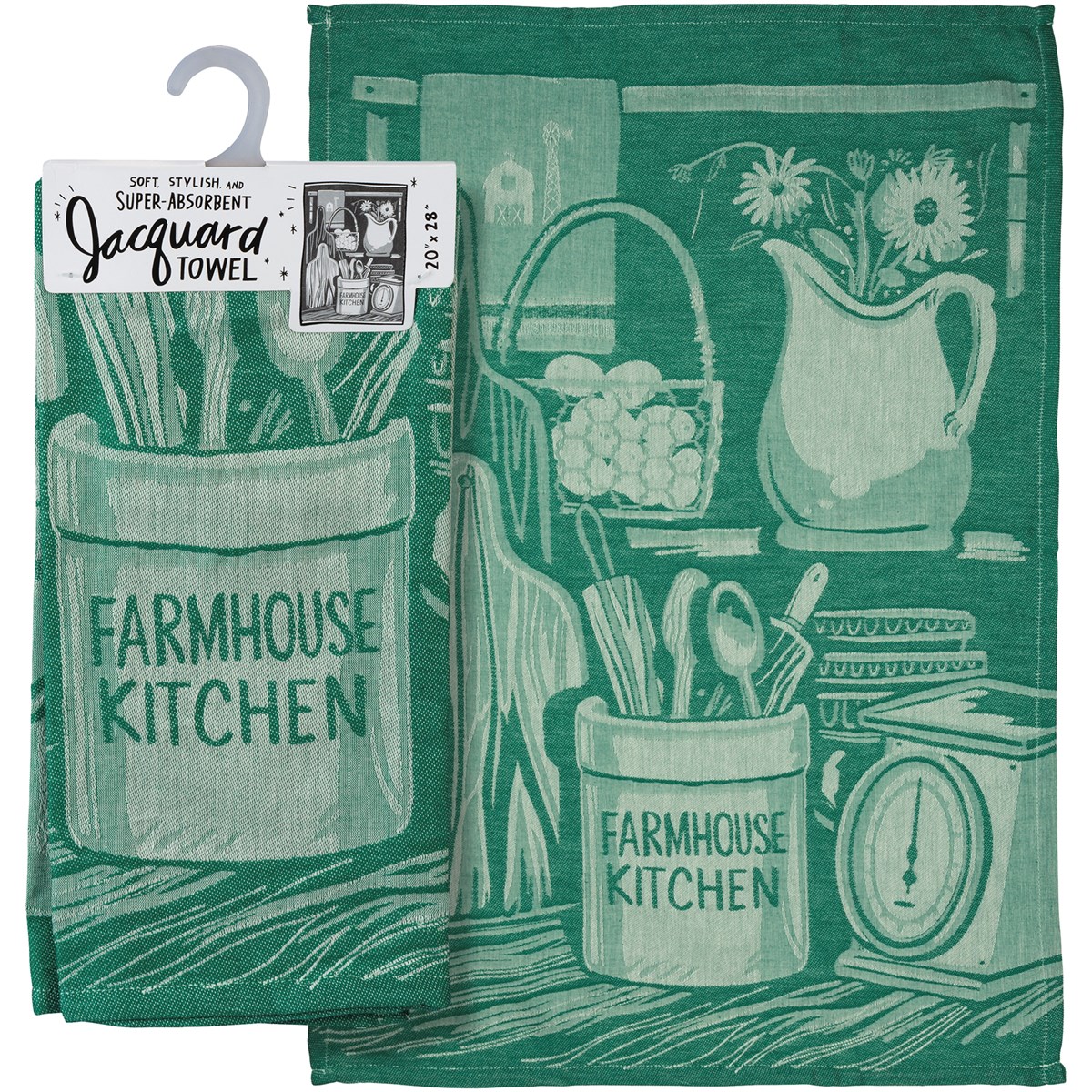 Farmhouse Kitchen Kitchen Towel - Cotton