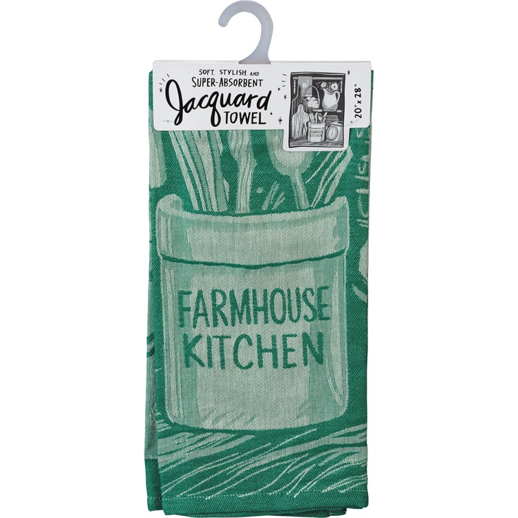 Farmhouse Kitchen Kitchen Towel - Cotton