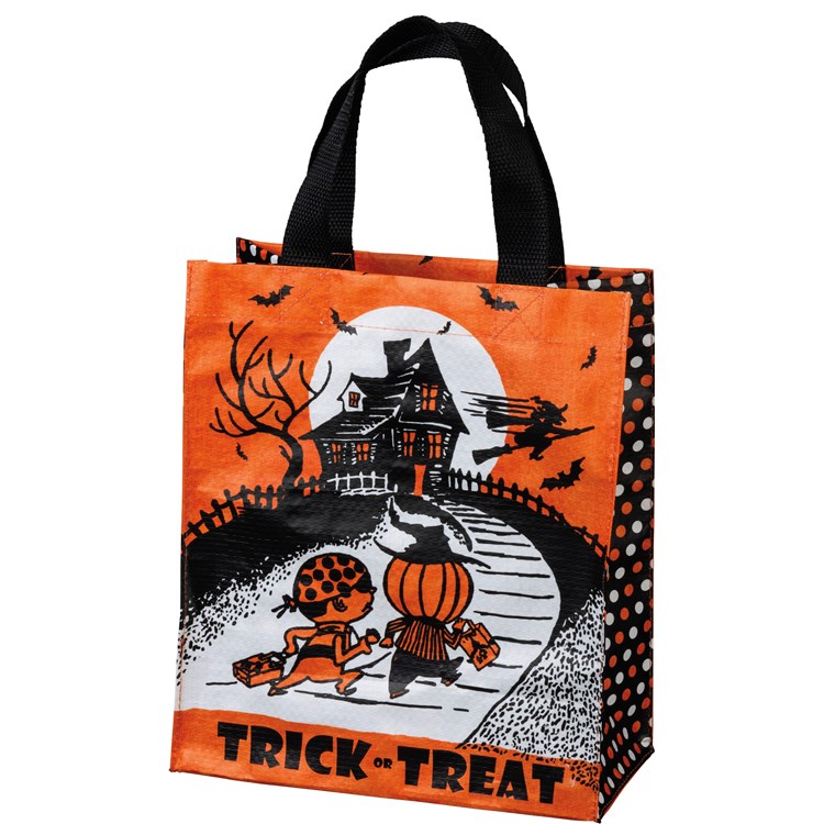Vintage Trick Or Treat Daily Tote | Primitives By Kathy