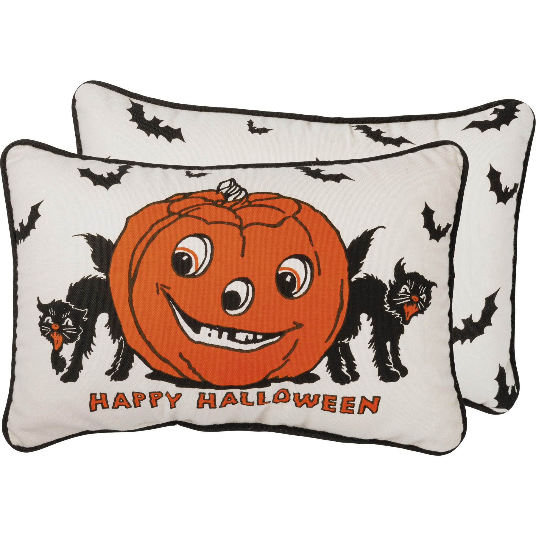 Happy Halloween Vintage Pillow
