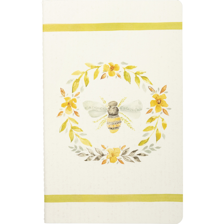 Lg Notebook Set Bee Kind Words Are Like Honey Garden
