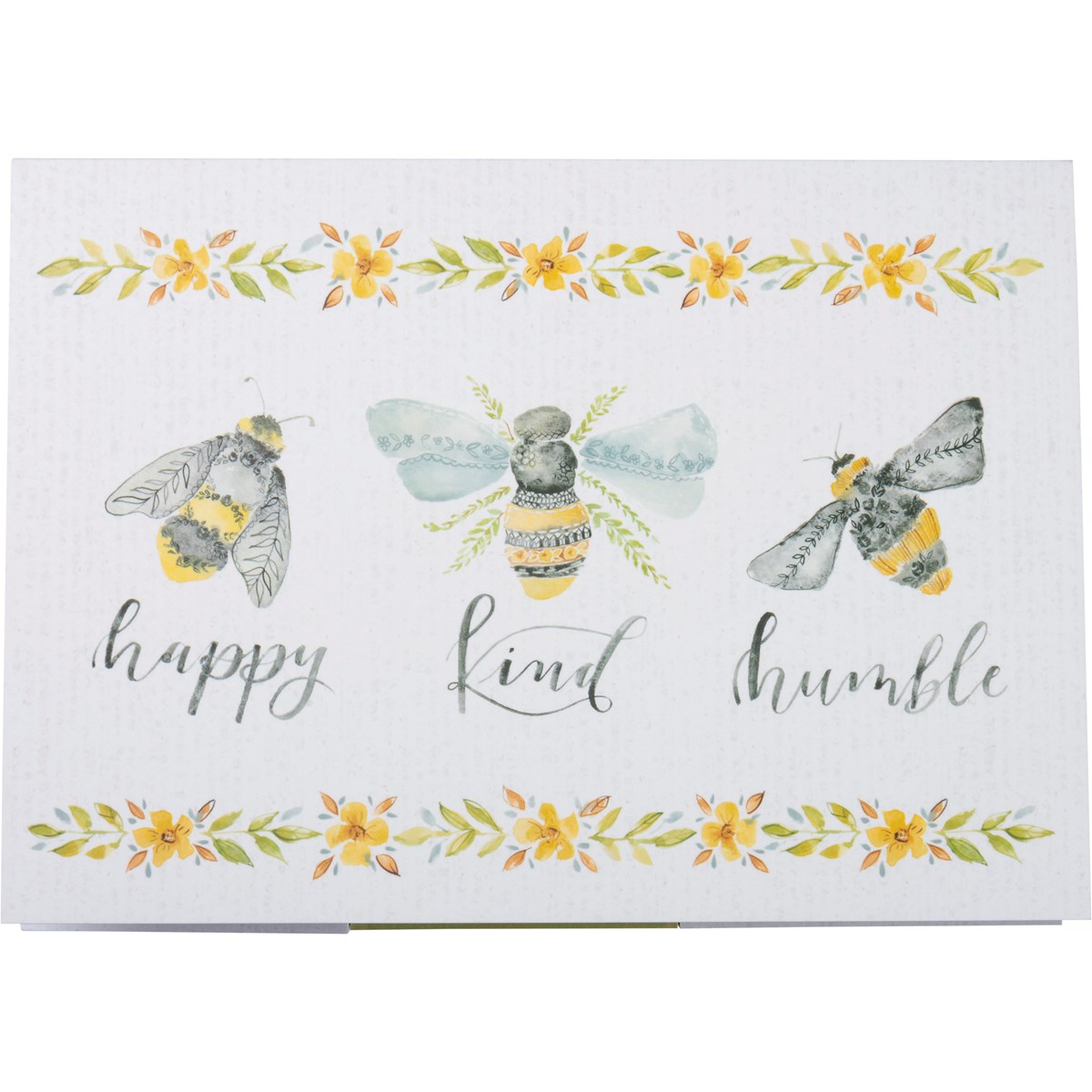Sticky Notes - Bees - 7.50" x 5.75" x 0.25" - Paper