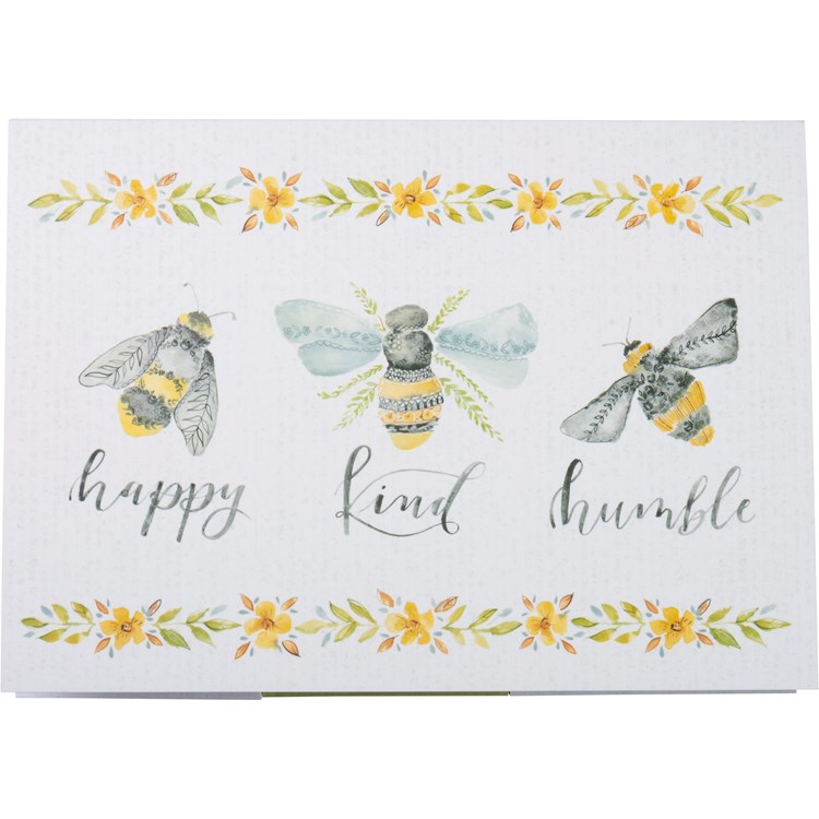 Sticky Notes - Bees - 7.50" x 5.75" x 0.25" - Paper