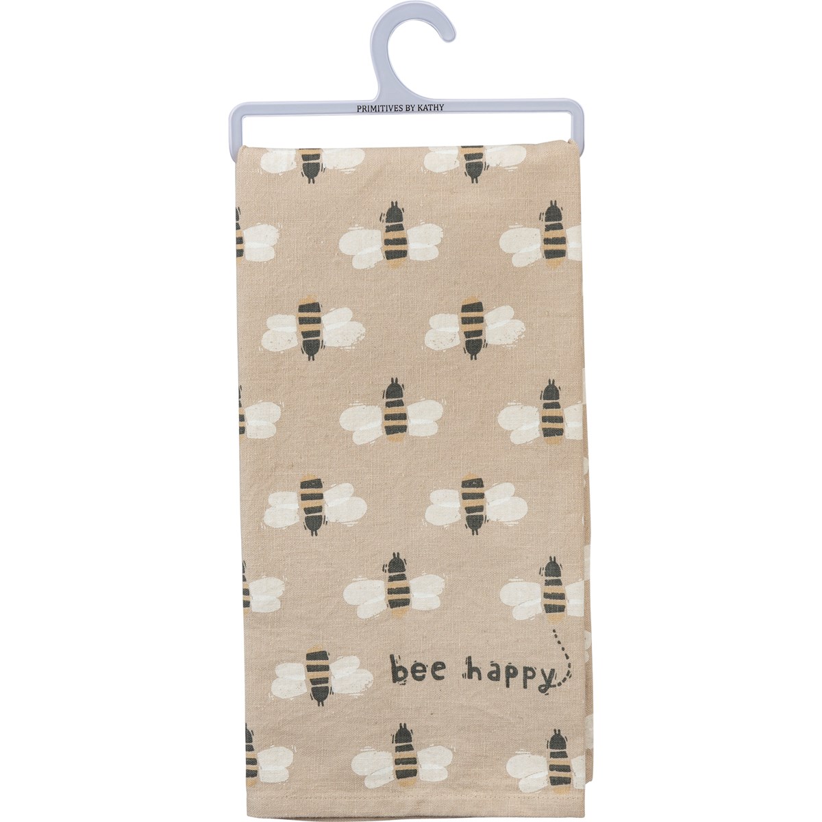 Kitchen Towel - Bee Happy - 20" x 26" - Cotton, Linen