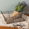 Small Rectangle Wire Basket - Wire