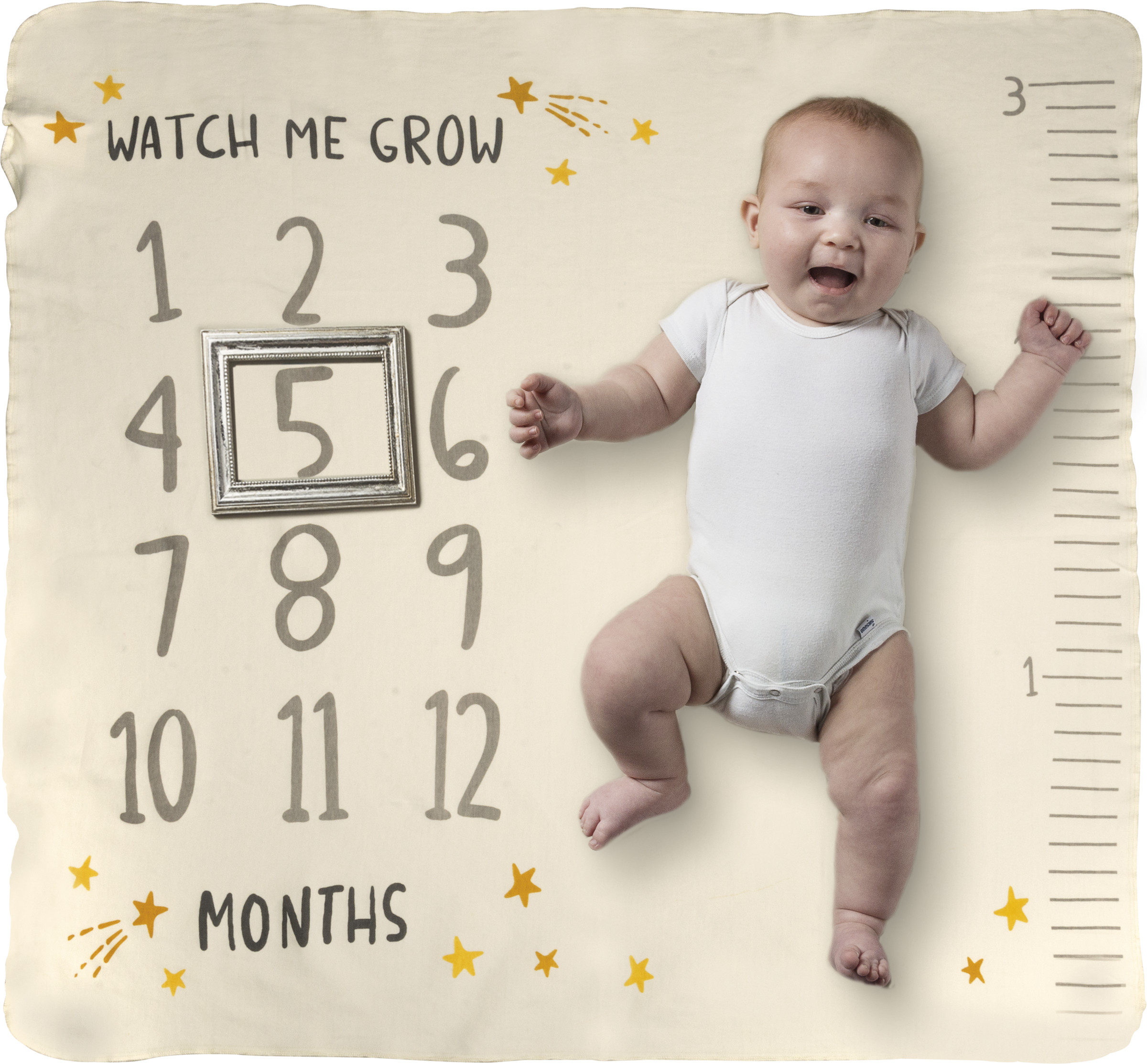 milestone baby grows