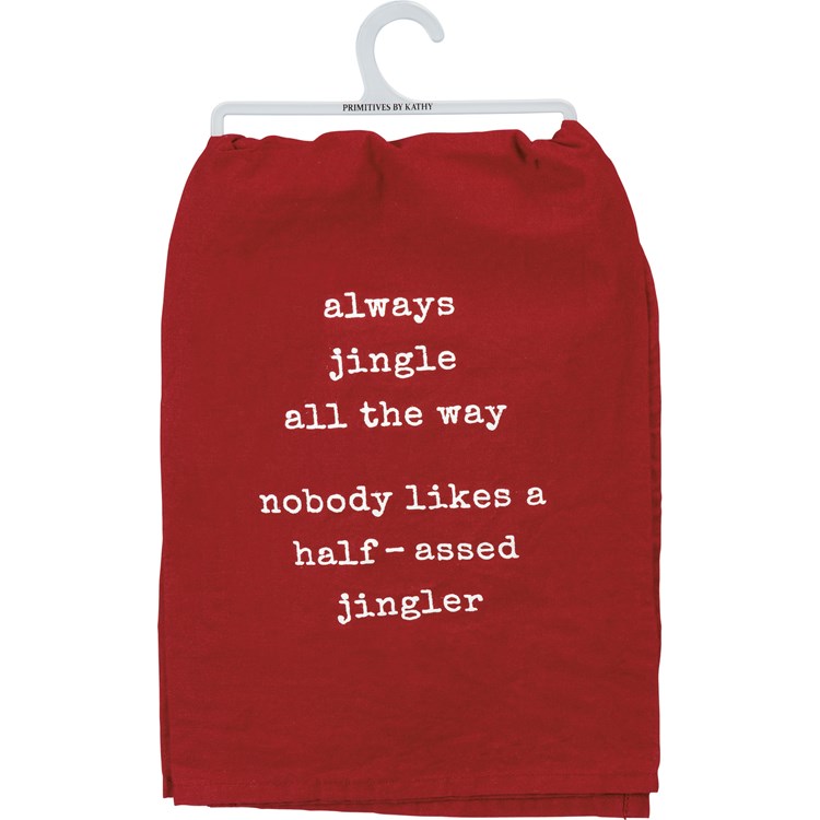 Always Jingle All The Way Kitchen Towel - Cotton