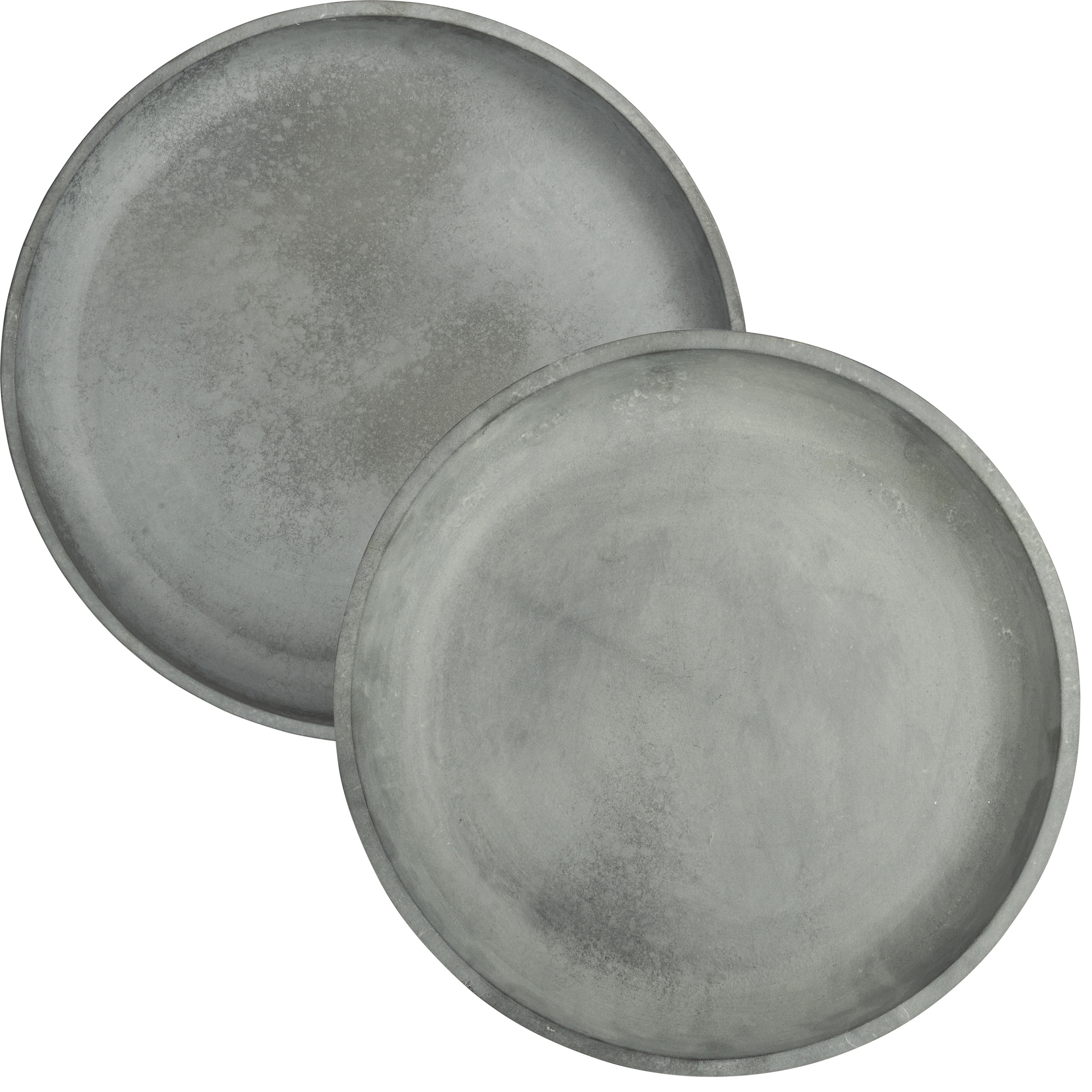 Tray Set Gray Botanical Collection Primitives By Kathy
