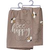 Bee Happy Kitchen Towel - Cotton