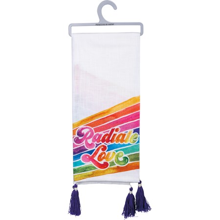 Kitchen Towel - Radiate Love - 18" x 28" - Cotton