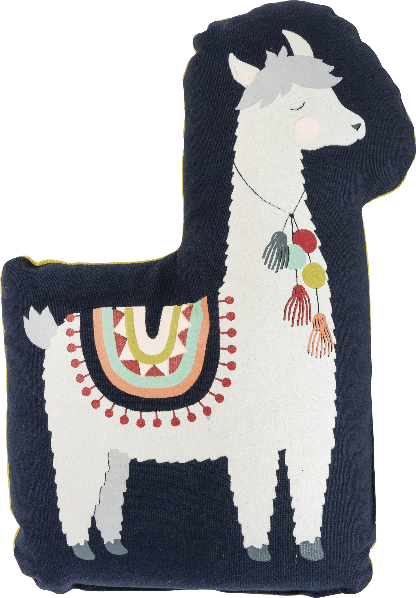 Shaped Pillow Llama Whimsical Collection Primitives By Kathy