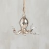 Baby Octopus Glass Ornament - Glass, Metal