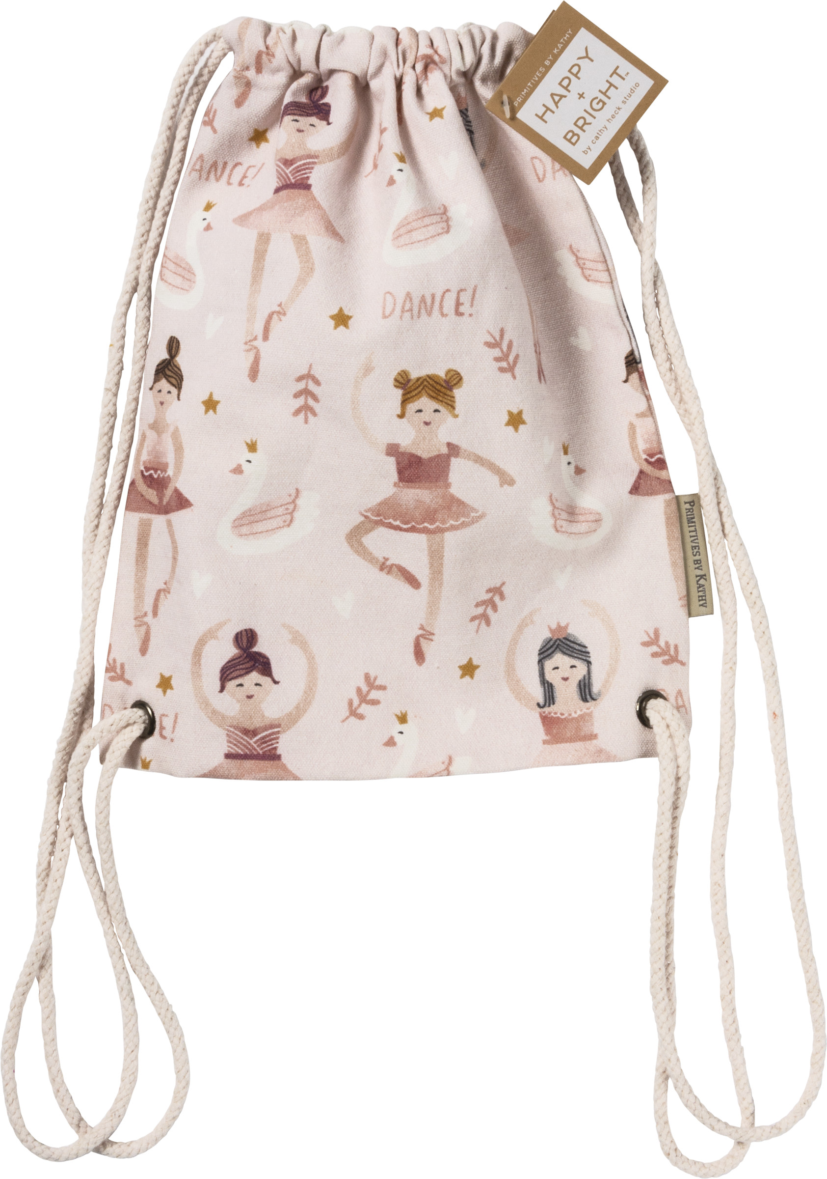 drawstring dance bag