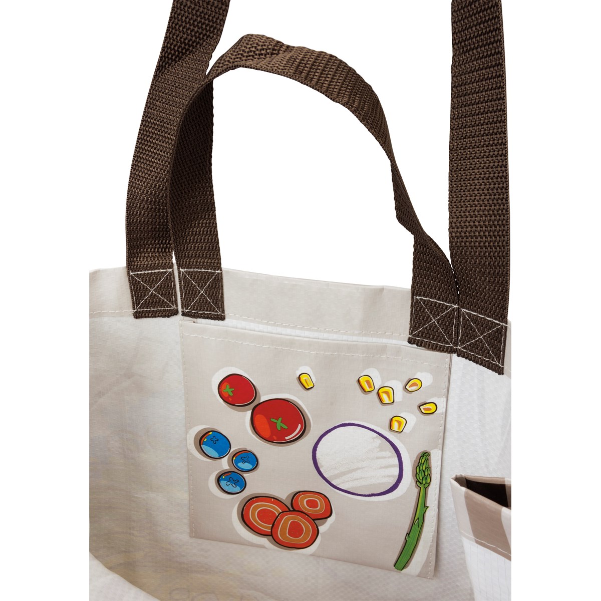 Eating Is Necessity Cooking Is Art Market Tote - Post-Consumer Material, Nylon