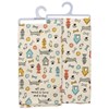 Love And A Dog Kitchen Towel - Cotton, Linen
