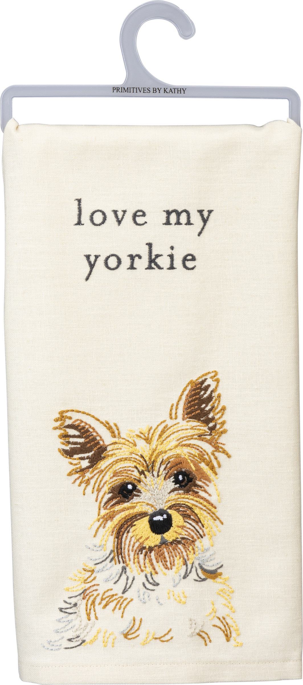 Yorkie Black And Gold #1 Christmas White Kitchen Towel Set Of 2 - Yahoo  Shopping