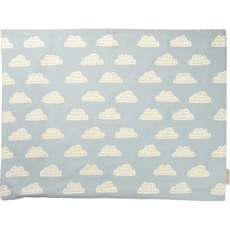 Plane And Clouds Pillowcase Set - Cotton
