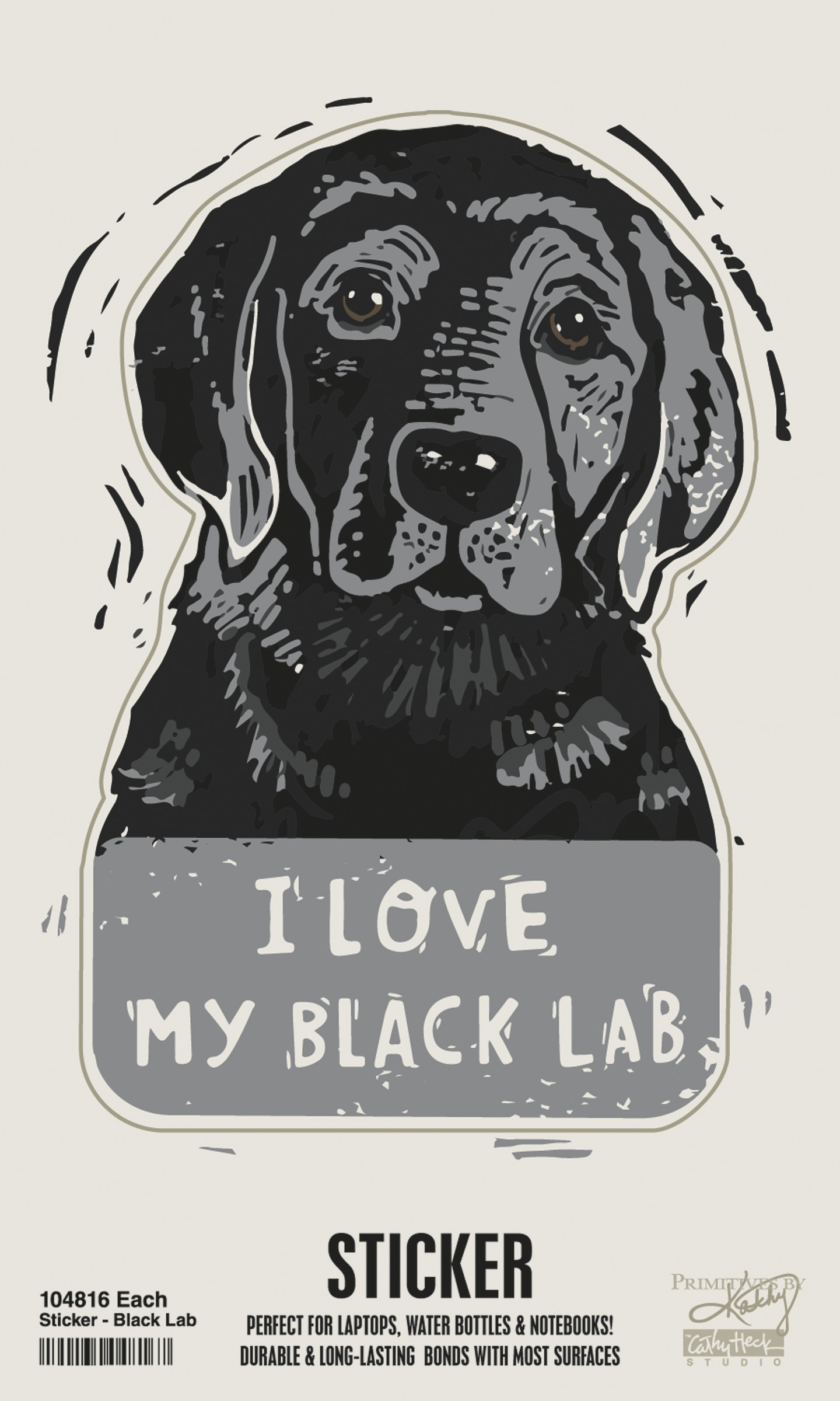 i love my black lab