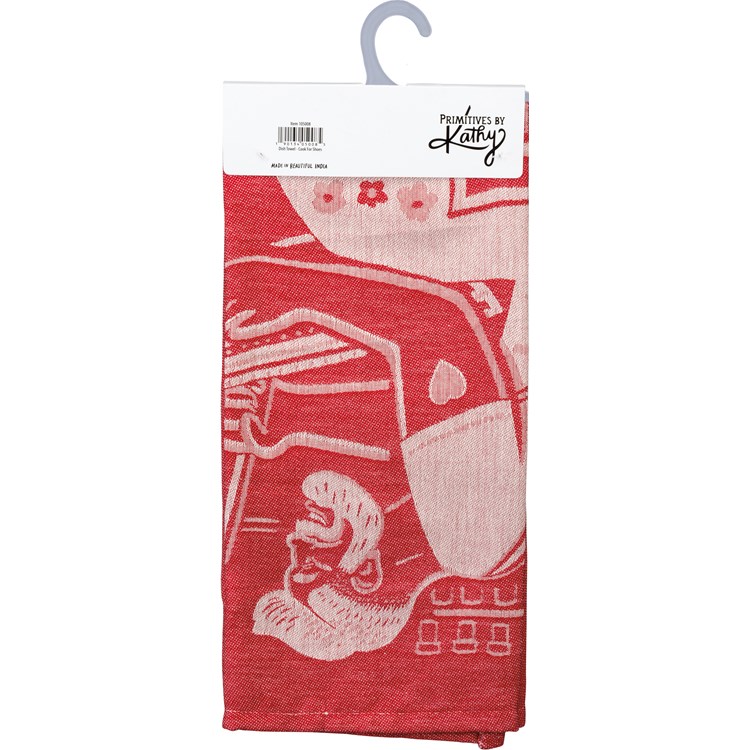 Will Cook For Shoes Kitchen Towel - Cotton