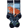 Socks - The Cat - One Size Fits Most - Cotton, Nylon, Spandex