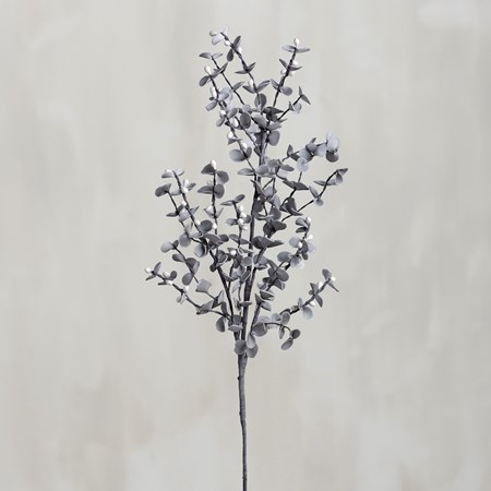 Pick - Gray With Cream Berry - 28" Tall - Plastic, Wire, Paper