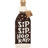 Sip Sip Hooray Drink Up Bottle Sock - Cotton, Nylon, Spandex
