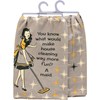 Make House Cleaning Fun A Maid Kitchen Towel - Cotton