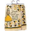 Please Thank You Magical Words Kitchen Towel - Cotton