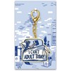 Keychain - I Can't Adult Today - 2" x 3.25", Card: 3" x 5" - Metal, Enamel, Paper