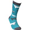 Socks - Awesome Pet Sitter - One Size Fits Most - Cotton, Nylon, Spandex