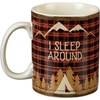 I Sleep Around Mug - Stoneware
