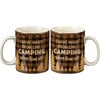 Many Problems Camping Solves Them All Mug - Stoneware